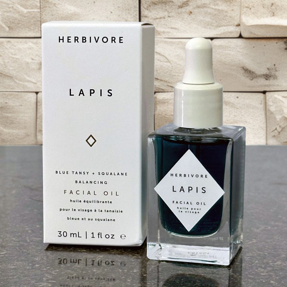 🫐 Herbivore Botanicals Lapis Blue Tansy Facial Oil for Acne-Prone Skin ~ NIB!